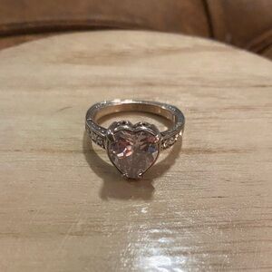 Brighton Crystal heart ring